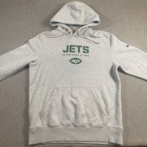 COPY - Nike New York Jets Training Hoodie Mens Medium Grey Fleece NFL Equipment